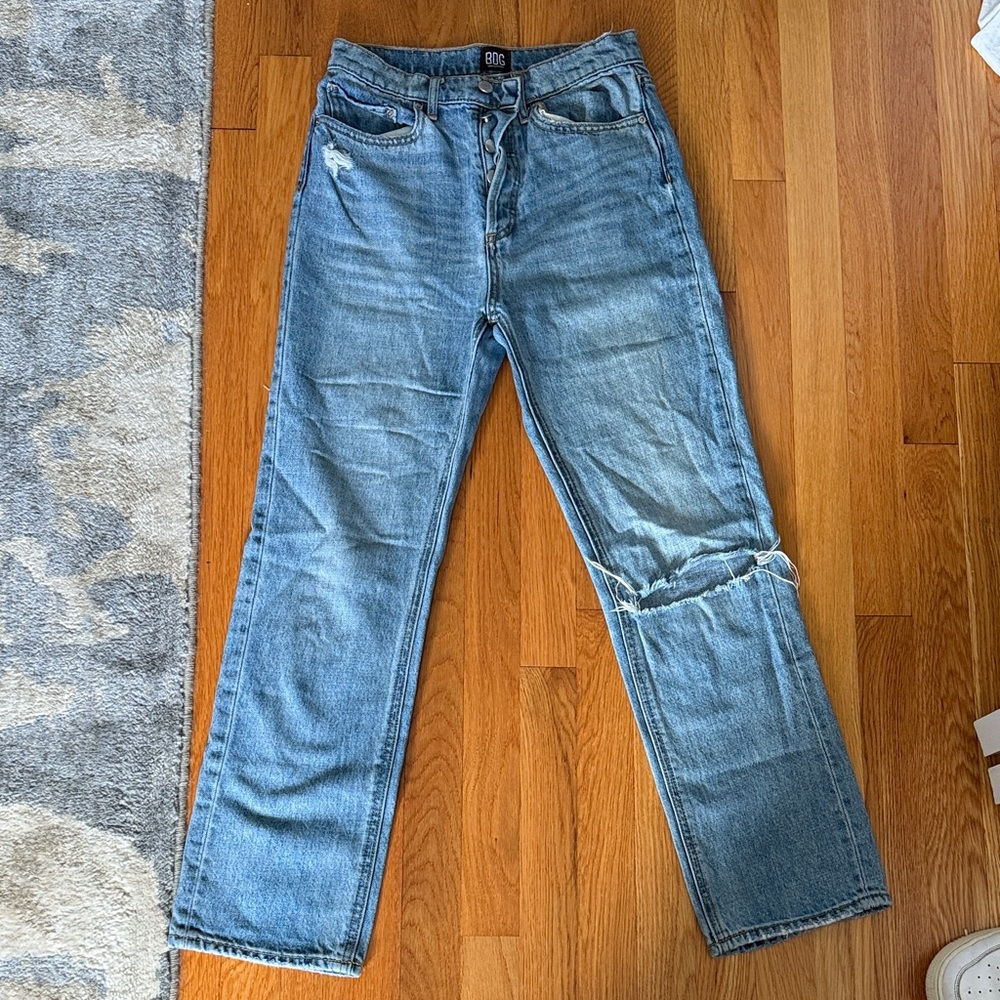 Women’s High-Waisted Relaxed Straight BDG Jeans - Light Wash